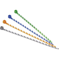 Стяжки кабельные 102 мм, серые, белые, 50 шт Panduit PLT1M-L8-10