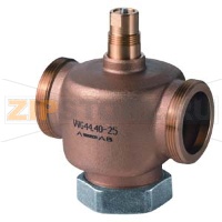 VVG44.20-6.3 - 2-ходовые седельные клапаны, внешняя резьба, PN16, DN20, kvs 6.3 Siemens VVG44.20-6.3