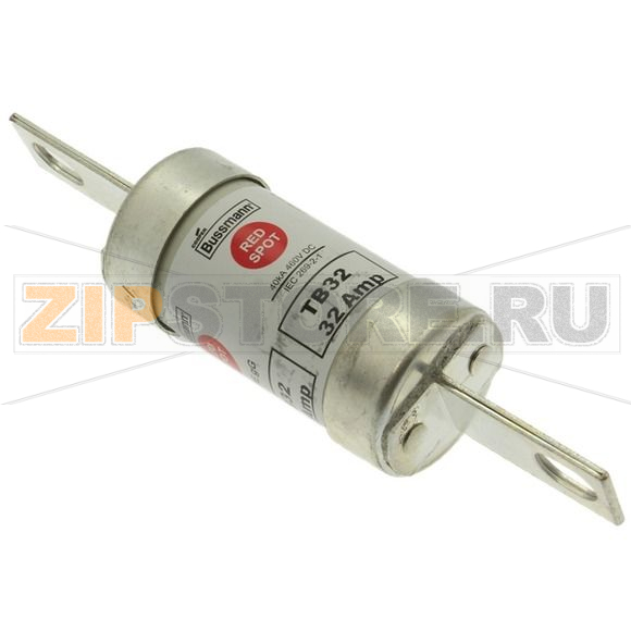 Предохранитель, 40 A, AC 660 В, DC 460 В, 80 кА, BS88, 27x112 мм, gL/gG, BS Eaton 40A 660V AC/4 