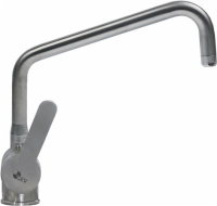 MIXER TAP 1-HOLE ST./STEEL