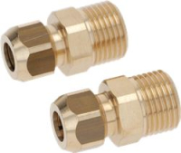 Nipples d.10mm M1/2 (2 pcs.)