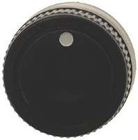 MANOPOLA NERA ø 37 mm