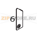 Cerniera destra sportello per lava- bicchieri Elettrobar Fast 30 Cerniera destra sportello per lava- bicchieri Elettrobar Fast 30Запчасть на деталировке под номером: 6