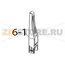 Label roll guard TSC ML340P Label roll guard TSC ML340PЗапчасть на деталировке под номером: 6-1