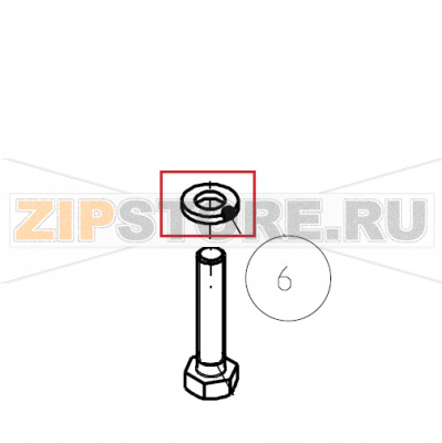 Rosetta 6x12 Zn UNI 6592 Imesa ES 10                     Rosetta 6x12 Zn UNI 6592 Imesa ES 10Запчасть на сборочном чертеже под номером: 5Название запчасти на итальянском языке: Rosetta 6x12 Zn UNI 6592 Imesa ES 10