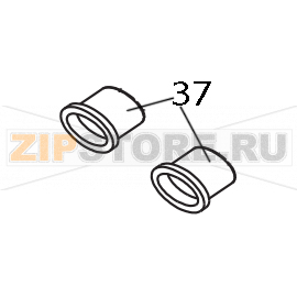 Corpo pulsante Elettrobar Fast 80 Corpo pulsante Elettrobar Fast 80Запчасть на деталировке под номером: 37