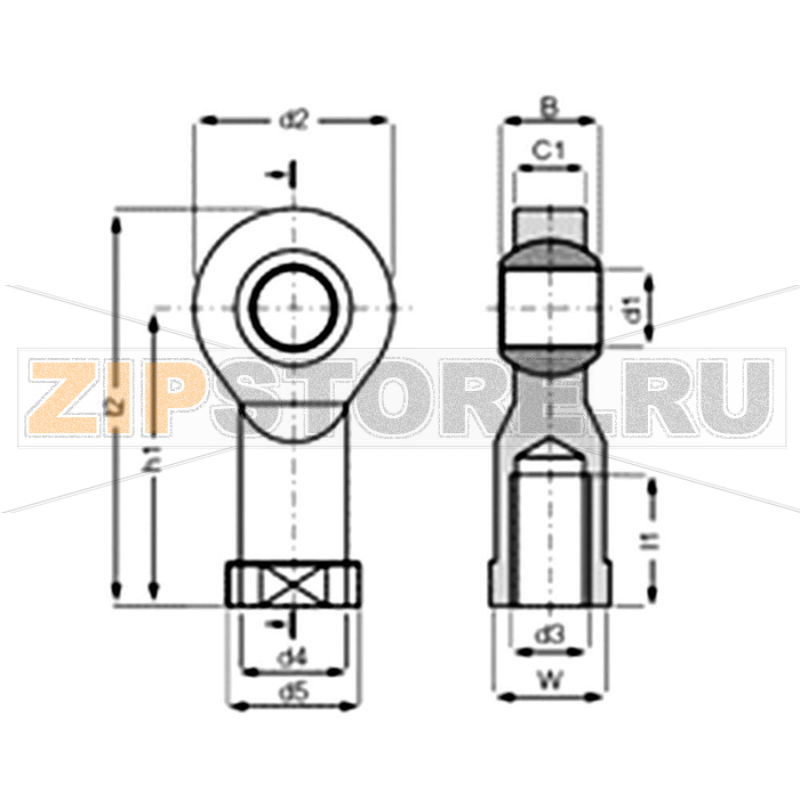 Наконечник шаровой Igus KBRM-02 