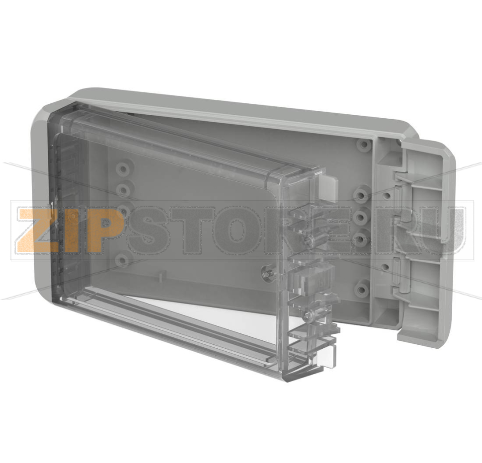 Корпус, 151x80x40 мм, поликарбонат UL 94 V0, прозрачная крышка Bopla B 140804 PC-V0-G 7035 