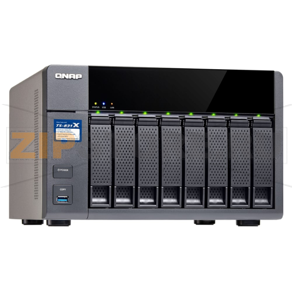 Накопитель сетевой QNAP TS-831X 