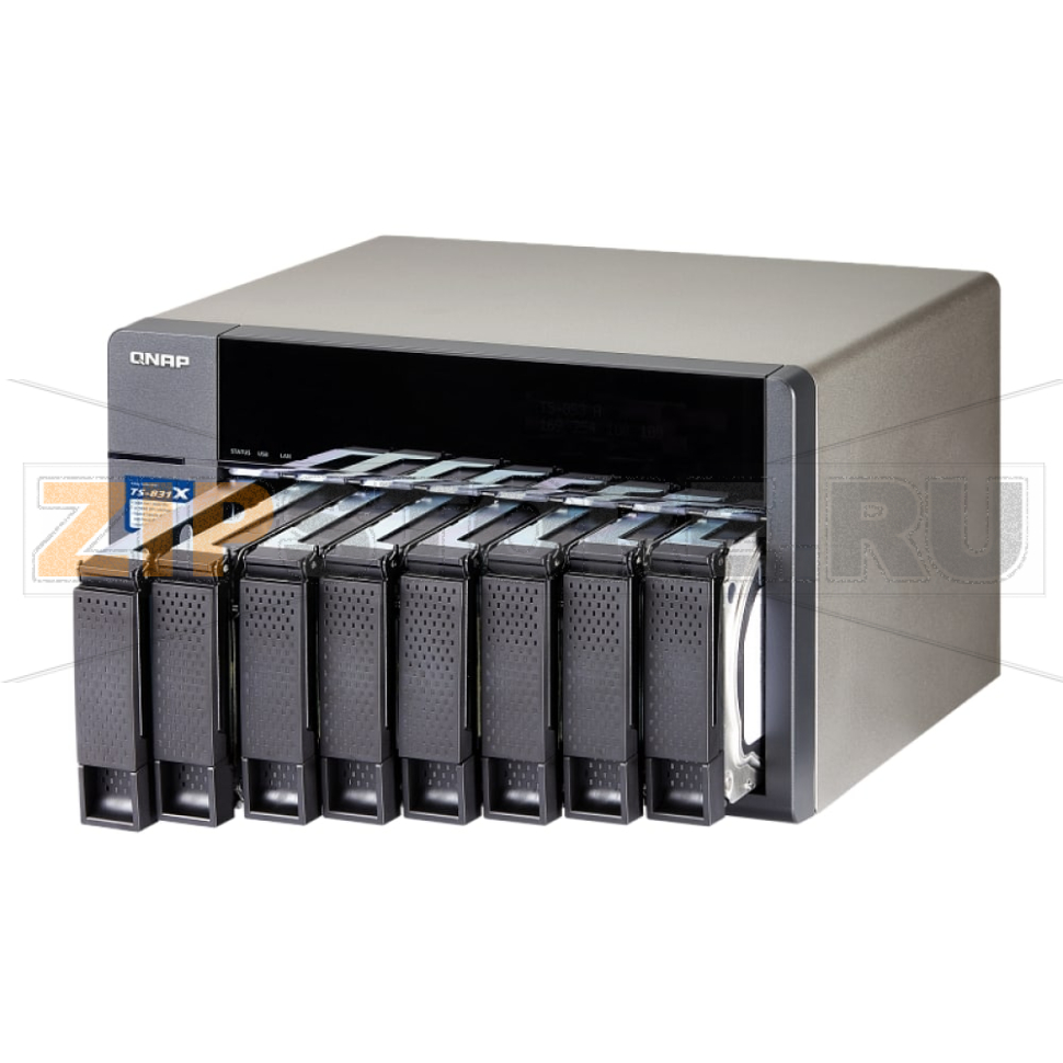 Накопитель сетевой QNAP TS-831X 
