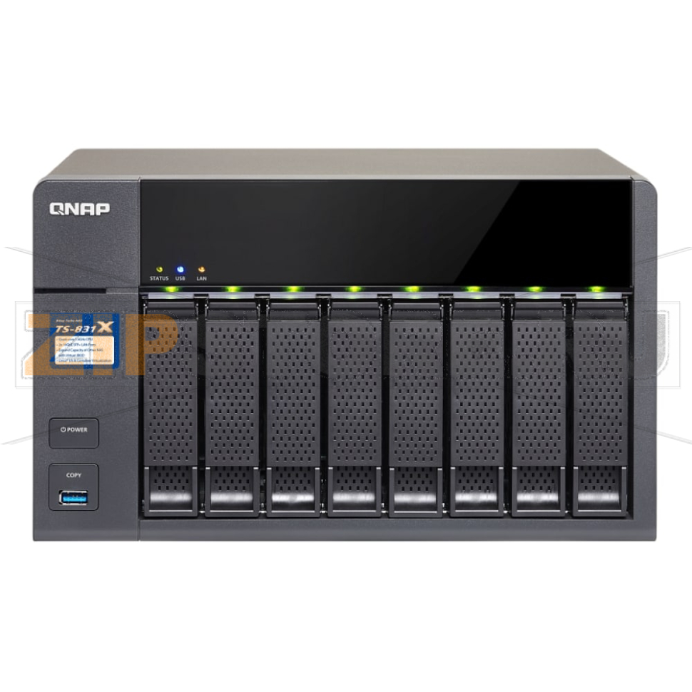 Накопитель сетевой QNAP TS-831X 