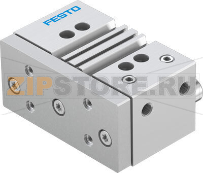 Пневмоцилиндр с направляющей Festo DFM-63-25-P-A-GF 