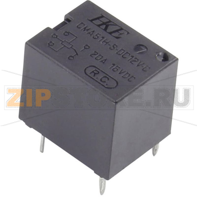 Реле автомобильное 12 В/DC, 35 А, 1 шт HKE CMA51H-S-DC12V-C 