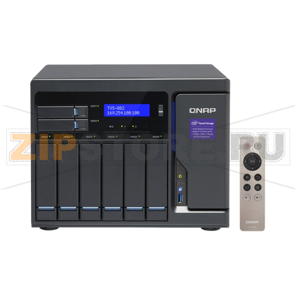 Накопитель сетевой QNAP TVS-882 