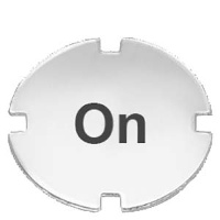 ТАБЛИЧКА ДЛЯ НАДПИСИ ДЛЯ 3SB2 ДЛЯ КНОПОК И КНОПОК С ПОДСВЕТКОЙ ON Siemens 3SB2901-4EB