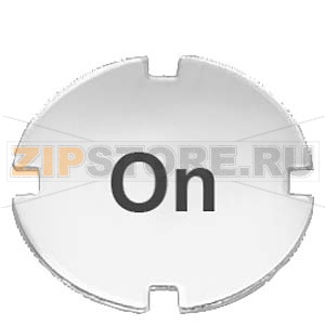 ТАБЛИЧКА ДЛЯ НАДПИСИ ДЛЯ 3SB2 ДЛЯ КНОПОК И КНОПОК С ПОДСВЕТКОЙ ON Siemens 3SB2901-4EB 