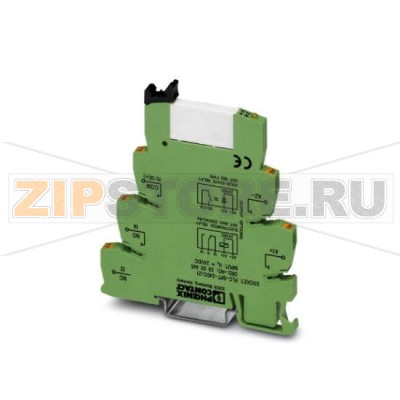 Интерфейсный блок PLC Phoenix Contact PLC-RPIT-230UC/21 состоит из базового клеммного модуля PLC-BPT./21 с соединителем Push-in с вставным мини-реле с силовым контактом, установка на монтажную шину NS 35/7,5, 1 переключающий контакт, входное напряжение 230 В пер. тока / 220 В пост. тока.Минимальный заказ: 10 шт.Упаковка: 10 шт.