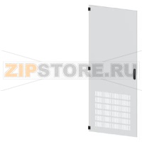 SIVACON, door, left, ventilated, IP20, H: 2200 mm, W: 800 mm, RAL 7035, Protection class 1 Siemens 8MF1280-2UT15-1BA2