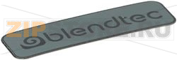 NAMEPLATE, STEALTH, STAINLESS 