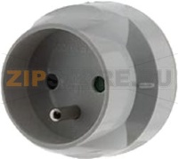 ADAPTATEUR PRISE 20A-&gt;16A 2 POLES+TERRE