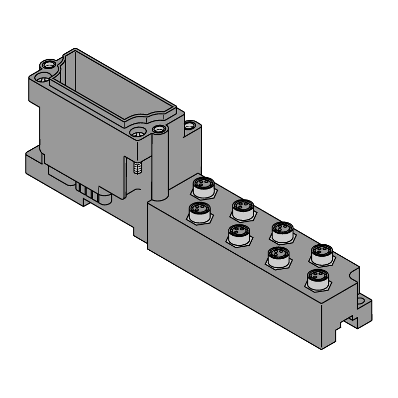 Модуль базовый Turck BL67-B-8M8-4-P 