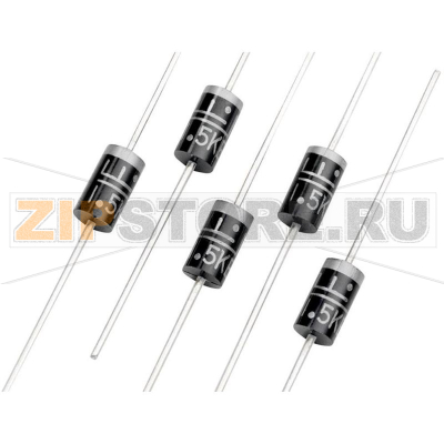 Диод защитный, супрессор, корпус: DO-201, 60.3 A, 15.3 В Littelfuse 1.5KE18A 