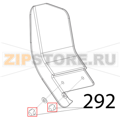 Dado antimanomissione Sirman Palladio 350 Dado antimanomissione Sirman Palladio 350Запчасть на деталировке под номером: 292