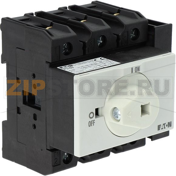 Выключатели главные, 3-полюсн., 63 A Eaton P3-63/M4/K2-PG/HI11 