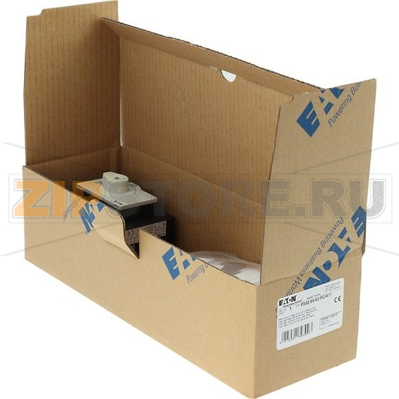 Выключатели главные, 3-полюсн., 63 A Eaton P3-63/M4/K2-PG/HI11 