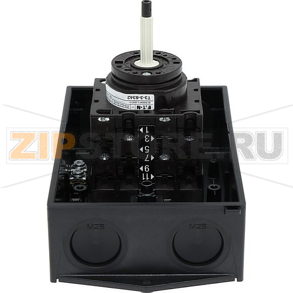 Выключатели главные, T3, 32 A, 3 модуля, 6-полюсн Eaton T3-3-8342/I2/SVB 