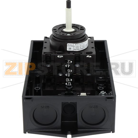 Выключатели главные, T3, 32 A, 3 модуля, 6-полюсн Eaton T3-3-8342/I2/SVB 