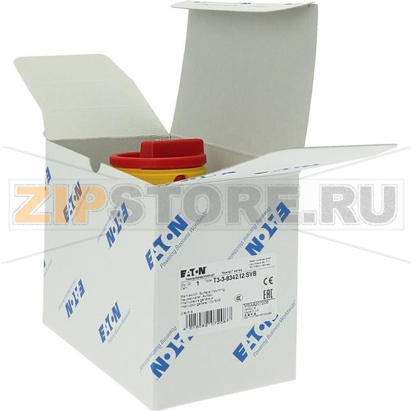 Выключатели главные, T3, 32 A, 3 модуля, 6-полюсн Eaton T3-3-8342/I2/SVB 