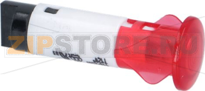 INDICATOR LIGHT RED 110/250V 