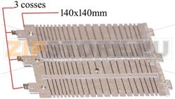 RESISTANCE GRILLE PAIN 3 COSSES 