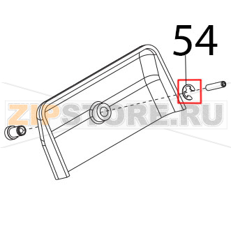 Anello radiale DIN6799, M8 Sirman Palladio 350 Automec Anello radiale DIN6799, M8 Sirman Palladio 350 AutomecЗапчасть на деталировке под номером: 54