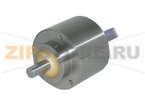 Инкрементальный поворотный шифратор Incremental rotary encoder RVI58L Pepperl+Fuchs General specificationsDetection typephotoelectric samplingPulse countmax. 25000  , see table Functional safety related parametersMTTFd200 aMission Time (TM)25 aL10h70 E+9 at 6000 rpmDiagnostic Coverage (DC)0 %Electrical specificationsOperating voltage10 ... 30 V DC or 5 V DCNo-load supply currentmax. 100 mAOutputOutput typepush-pull, incremental or RS&nbsp422, incrementalLoad currentmax. per channel 40 mA , short-circuit prtected (not&nbspwith&nbspUb), reverse polarity protectedOutput frequencymax. 600 kHzRise time170 nsConnectionCable2 m fixed cableApprovals and certificatesECOLABmaterial compatibility attested for: P3-topactive DES P3-topax 19 P3-topax 56 P3-topax 66 P3-topax 91 de-mineralized water as zero valueAmbient conditionsOperating temperature-20 ... 80 °C (-4 ... 176 °F)Storage temperature-20 ... 80 °C (-4 ... 176 °F)Mechanical specificationsDegree of protectionIP67 / IP69KMaterialHousingstainless steel V4AFlangestainless steel V4AShaftstainless steel V4AMassapprox. 600 gRotational speedmax. 3600 min -1Starting torqueapprox. 1 Ncm at room temperatureShaft loadAxialmax. 100 NRadialmax. 100 NLife span&ge 1 x 109 revolutions (max. shaft loading)