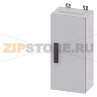 ALPHA 400, wall-mounted cabinet, IP43, Protection class 2, H: 650 mm, W: 300 mm, T: 210 mm, RAL 9016 Siemens 8GK1132-2KA12