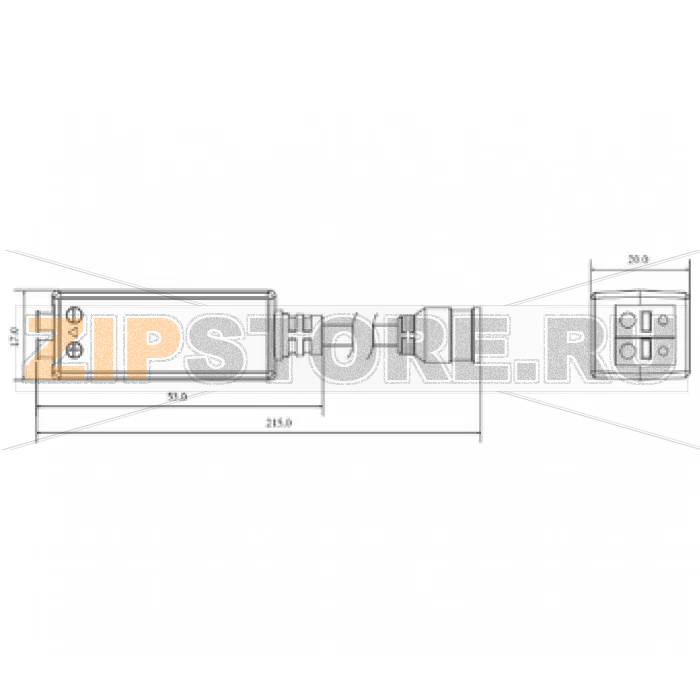 Приемо-передатчик видеосигнала HDCVI Dahua DH-PFM800 