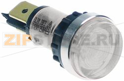 INDICATOR LAMP TRANSPARENT 230V 
