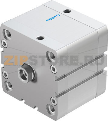Пневмоцилиндр компактный Festo ADN-80-30-I-PPS-A 
