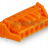 MCS MIDI Classic THT female header; 0.6 x 1.0 mm solder pin; angled; Locking lever; Pin spacing 5.08 mm; 16-pole; orange Wago 232-276/039-000 - MCS MIDI Classic THT female header; 0.6 x 1.0 mm solder pin; angled; Locking lever; Pin spacing 5.08 mm; 16-pole; orange Wago 232-276/039-000
