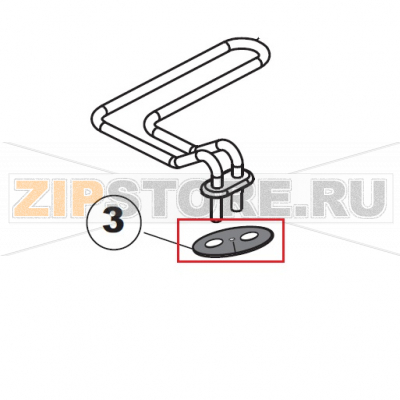 Gasket, Tank Tesistance Apach AC800         Gasket, Tank Tesistance Apach AC800Запчасть на сборочном чертеже под номером: 3Название запчасти Apach на итальянском языке: Gasket, Tank Tesistance Apach AC800