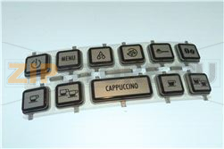 BUTTONS SUPP.(SIL)+FUNCT. KEYBOARD ECAM2 