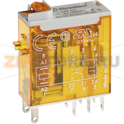 Реле электромагнитное, 230 V (AC), 8 A Finder 46.52.8.230.0040 