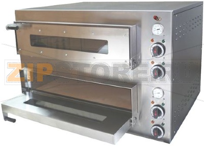 PIZZA OVEN 2 CHAMBERS 10000W 400V 