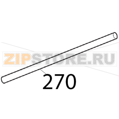 Astina pressamerce Sirman Topaz 250 Astina pressamerce Sirman Topaz 250Запчасть на деталировке под номером: 270