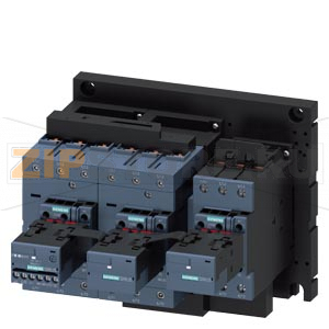 Комбинации &quot;звезда-треугольник&quot; с I/O-Link, AC-3, 55 кВт/400 В 20–33 В AC/DC Типоразмер S3, винтовой зажим электрич. и механич. блокировка 3 НО + 3 НЗ, Встроенный варистор Siemens 3RA2444-8XE32-1NB3 