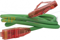 Hyperline PC-LPM-UTP-RJ45-RJ45-C5e-3M-LSZH-GN Патч-корд U/UTP, Cat.5е, LSZH, 3 м, зеленый