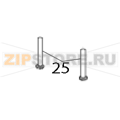 Screw, TP 3*20, MOQ 50 pcs TSC TDP-225W Screw, TP 3*20, MOQ 50 pcs TSC TDP-225WЗапчасть на деталировке под номером: 25
