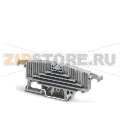 Концевая крышка Phoenix Contact D-RV 4 GY Длина: 103 мм, Ширина: 7,6 мм, Цвет: cерый.Минимальный заказ: 20 шт.Упаковка: 20 шт.